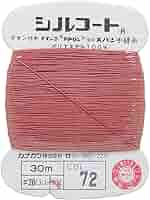 Amazon.co.jp: Kanagawa Silcoat Thread #20, 98.8 ft (30 m) 72
